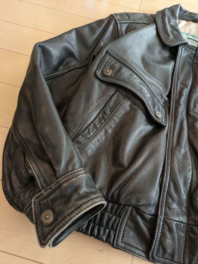 90s ヴィンテージ　YAMAHA ライダースジャケット