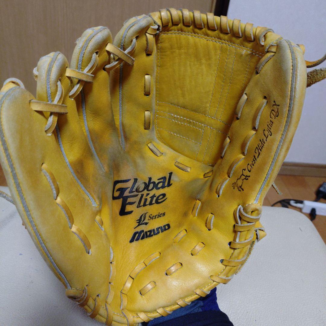 ミズノ　グローバルエリート一般軟式用グローブ　左投げ用