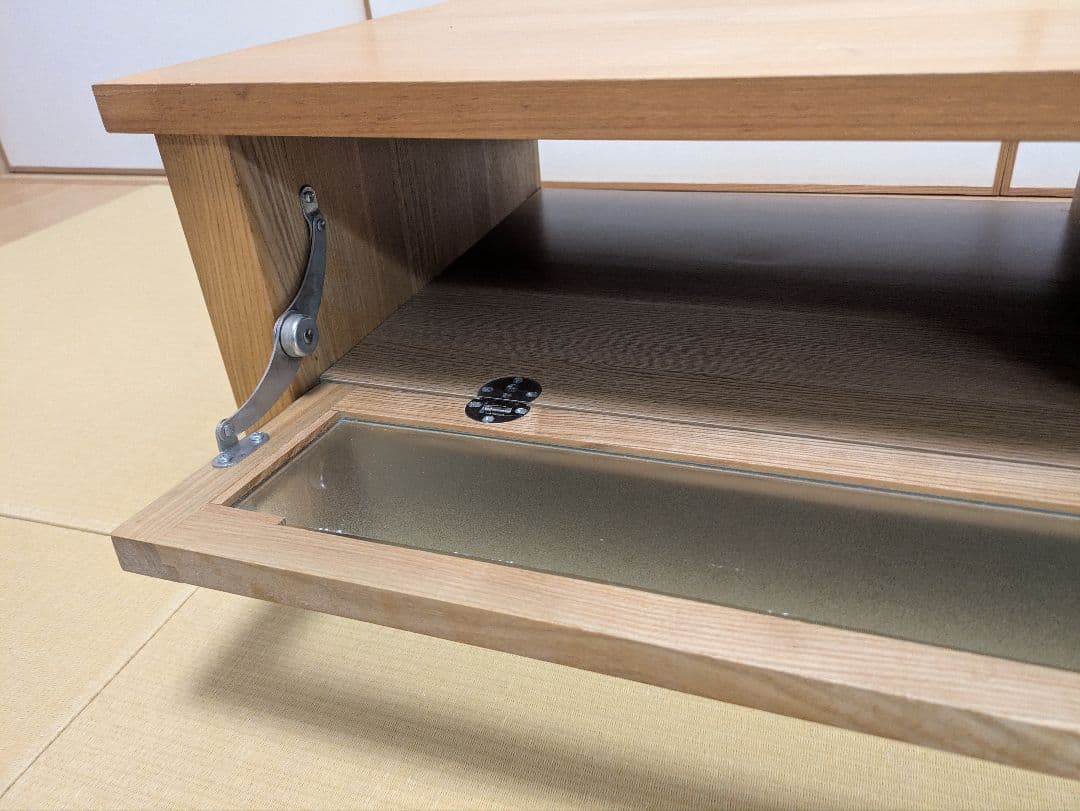 直接引取のみ！　無印良品　タモ材　木製　シンプル　テレビ台　無印　MUJI