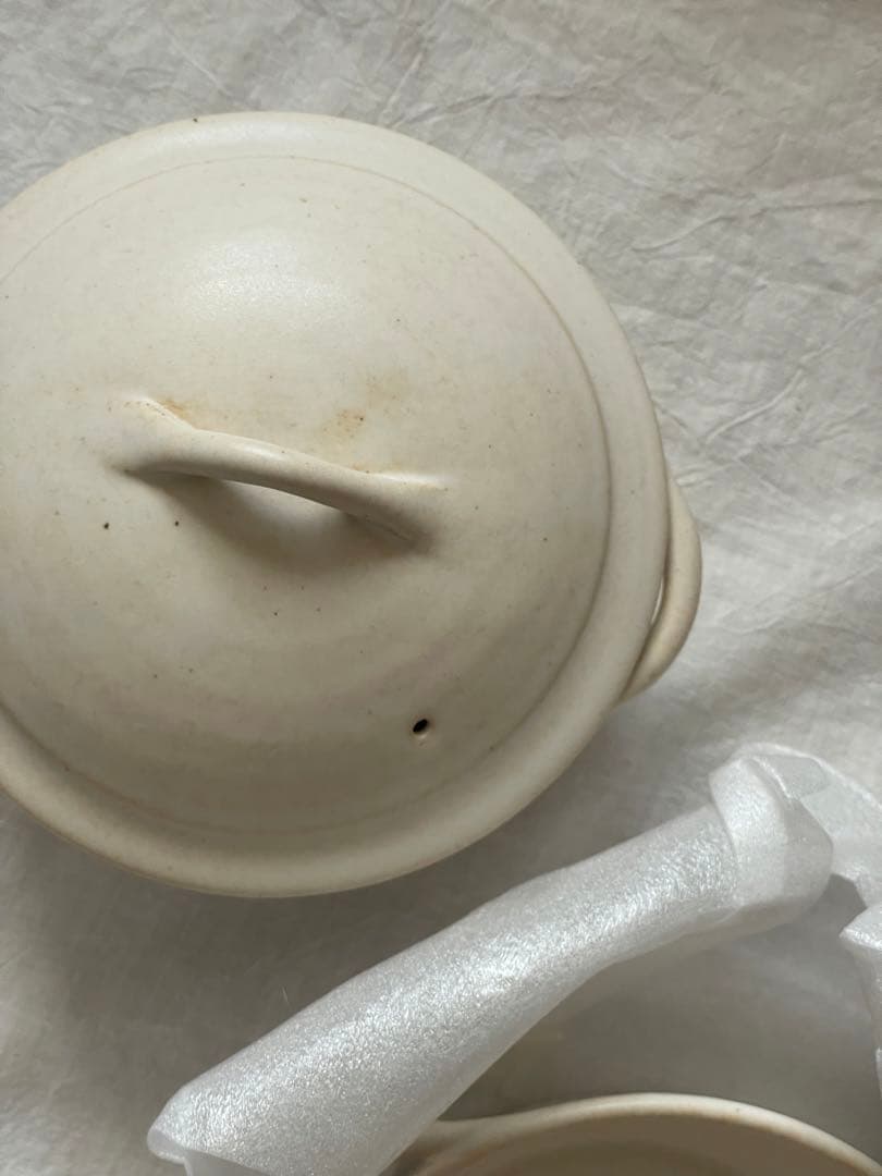 加藤かずみ さん 耐熱 蓋付きグラタン皿 土鍋 スープポット 2個セット