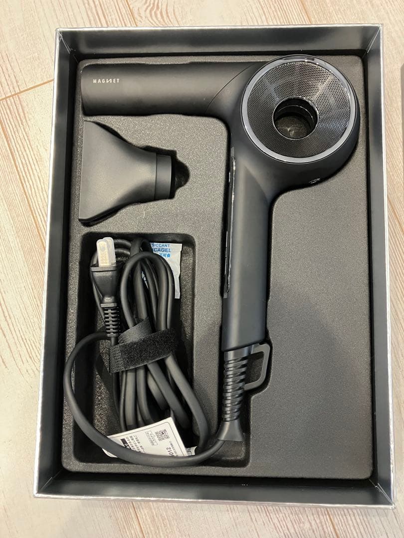 マグネットヘアプロ ドライヤーゼロプラス HCD-G07CB BLACK+