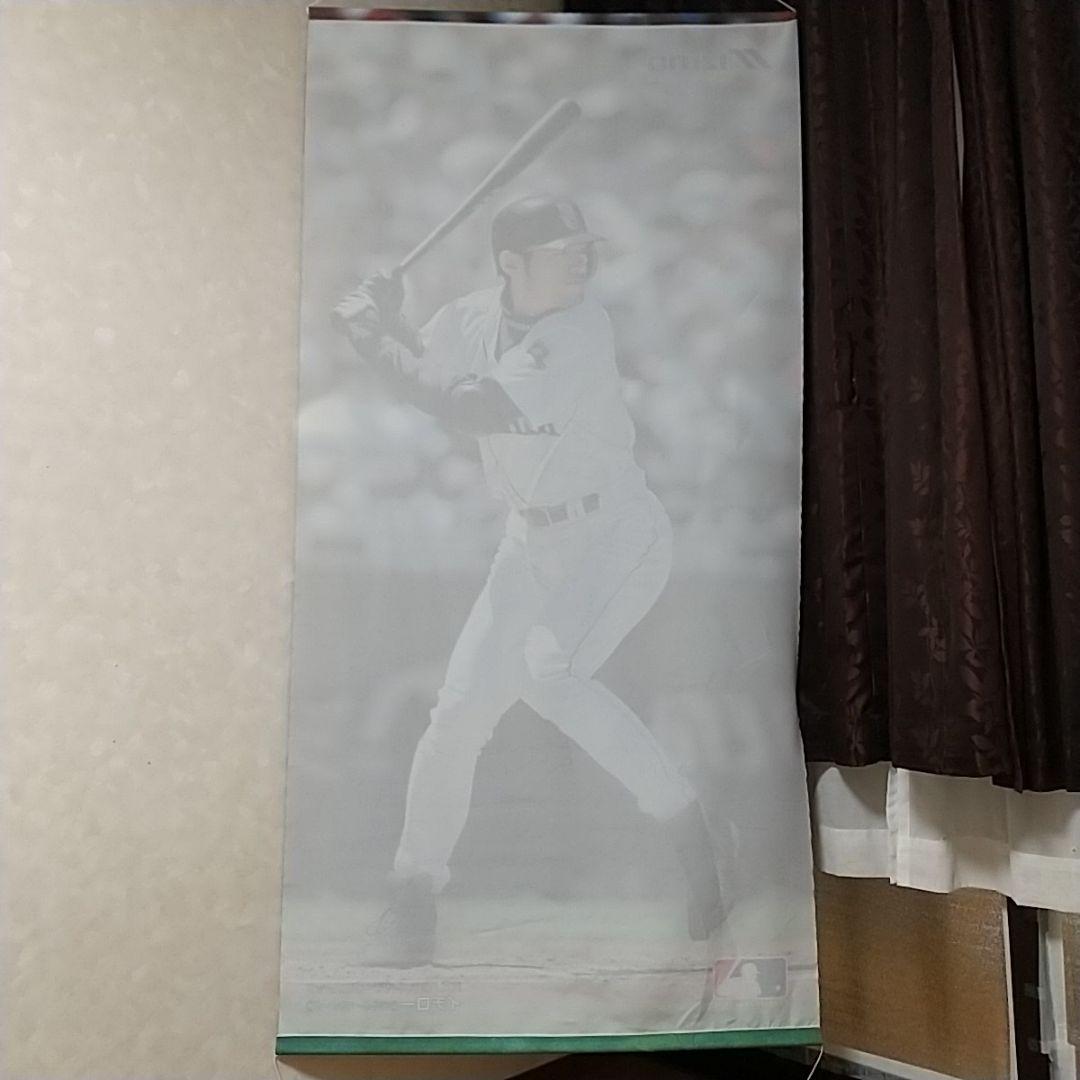 【希少非売品】MIZUNO イチロー 大型タペストリー マリナーズ初期