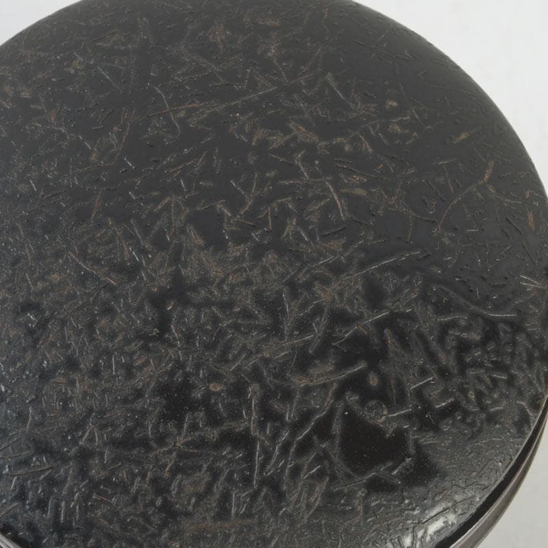 茶道具　田中健智作　金輪寺棗　茶器　共箱　V　9678