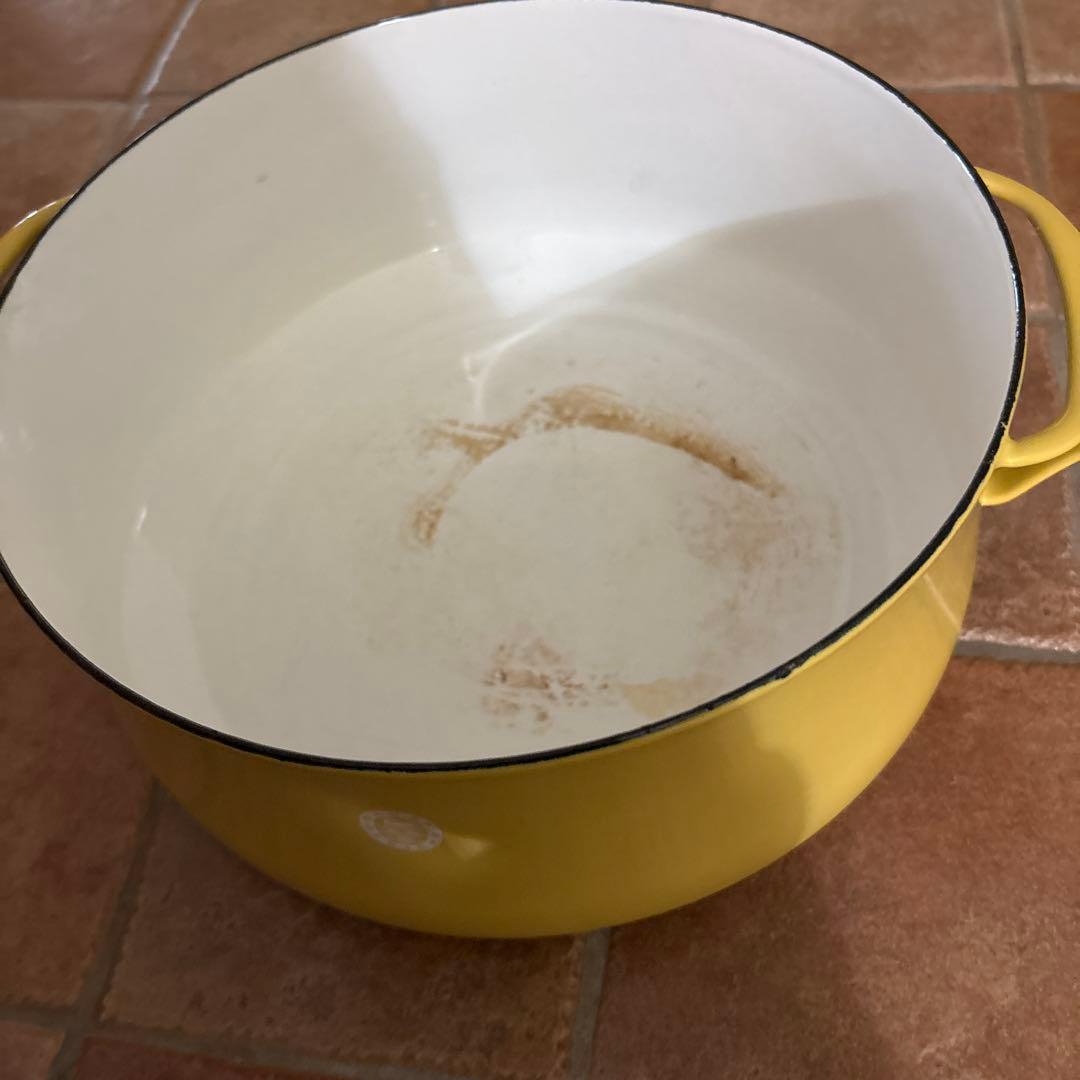 ダンスク イエロー 両手鍋