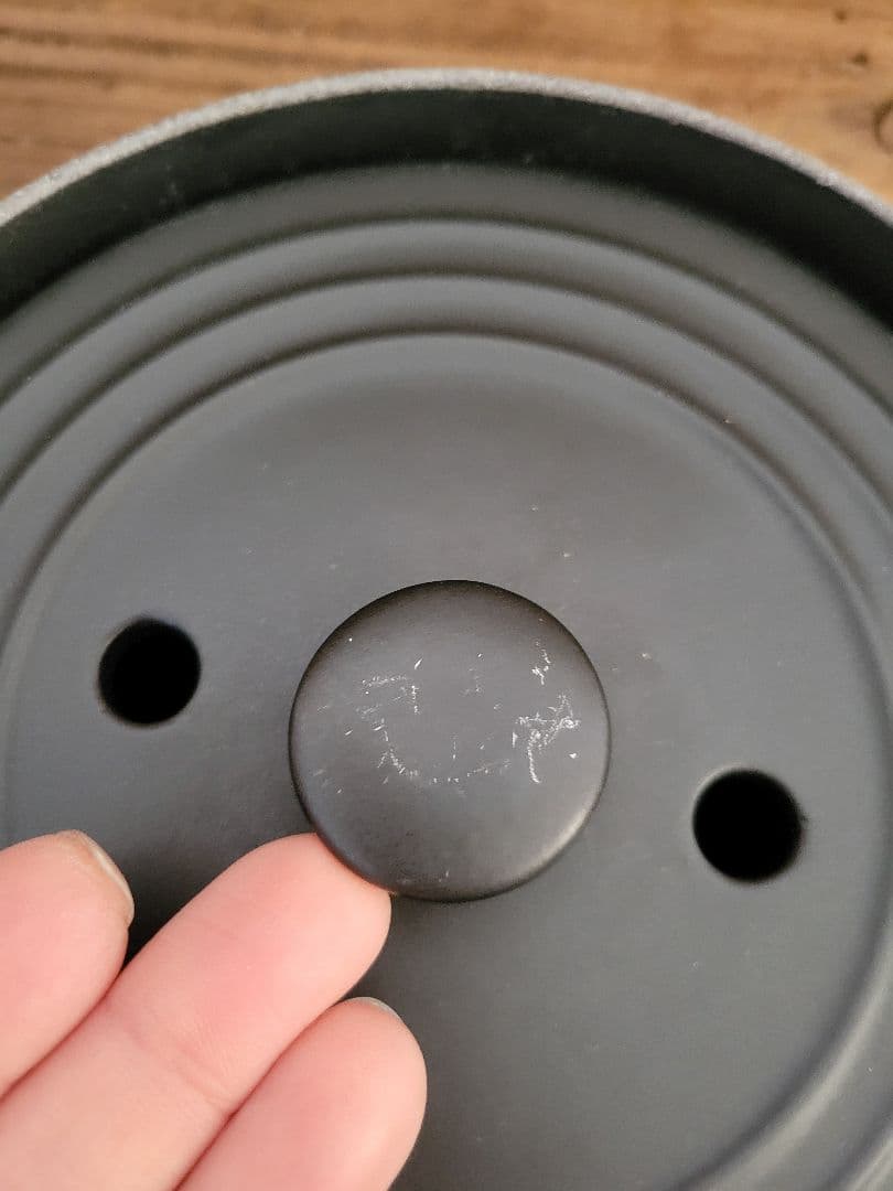 未使用 Le Creuset 両手鍋 ココット・エブリィ 18 インナーリッド付