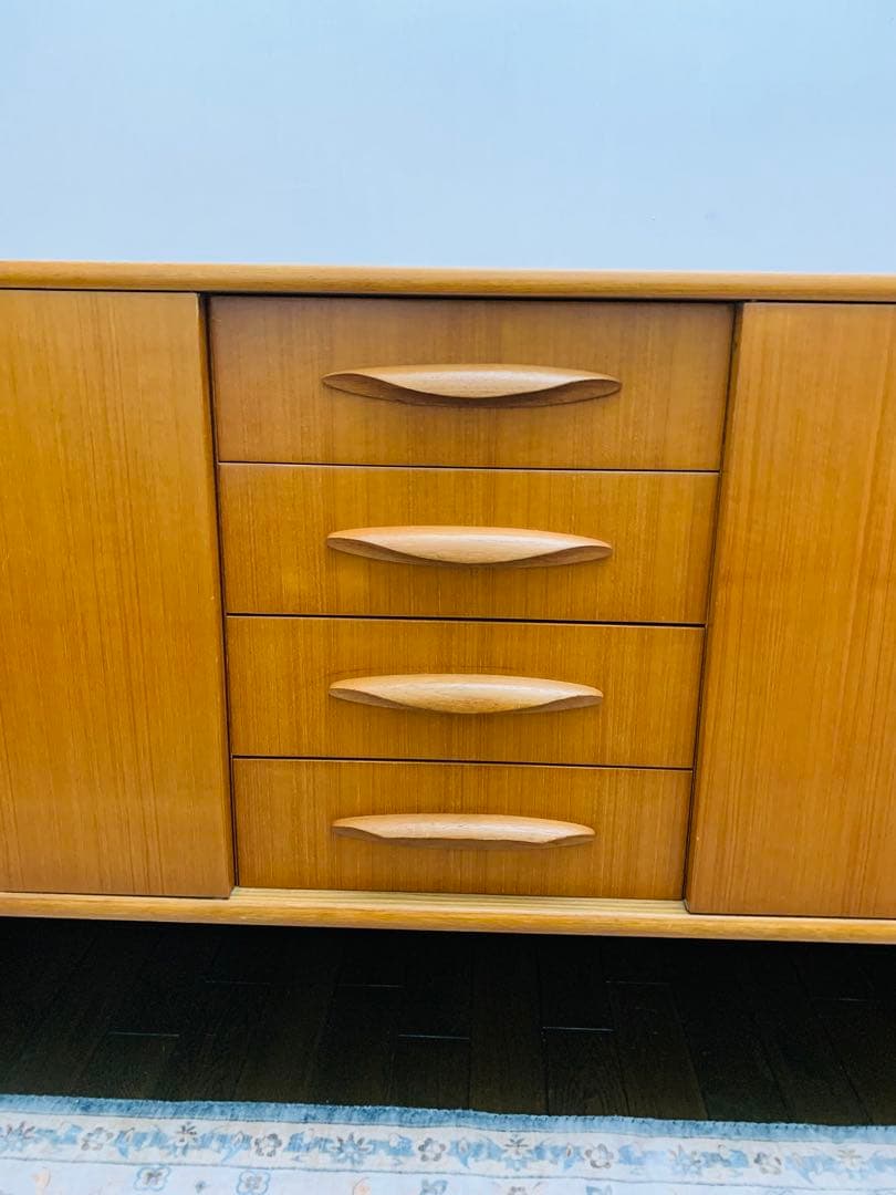 W180cm◆画像加工なし◆存在感 ビンテージ ミッドセンチュリー サイドボード