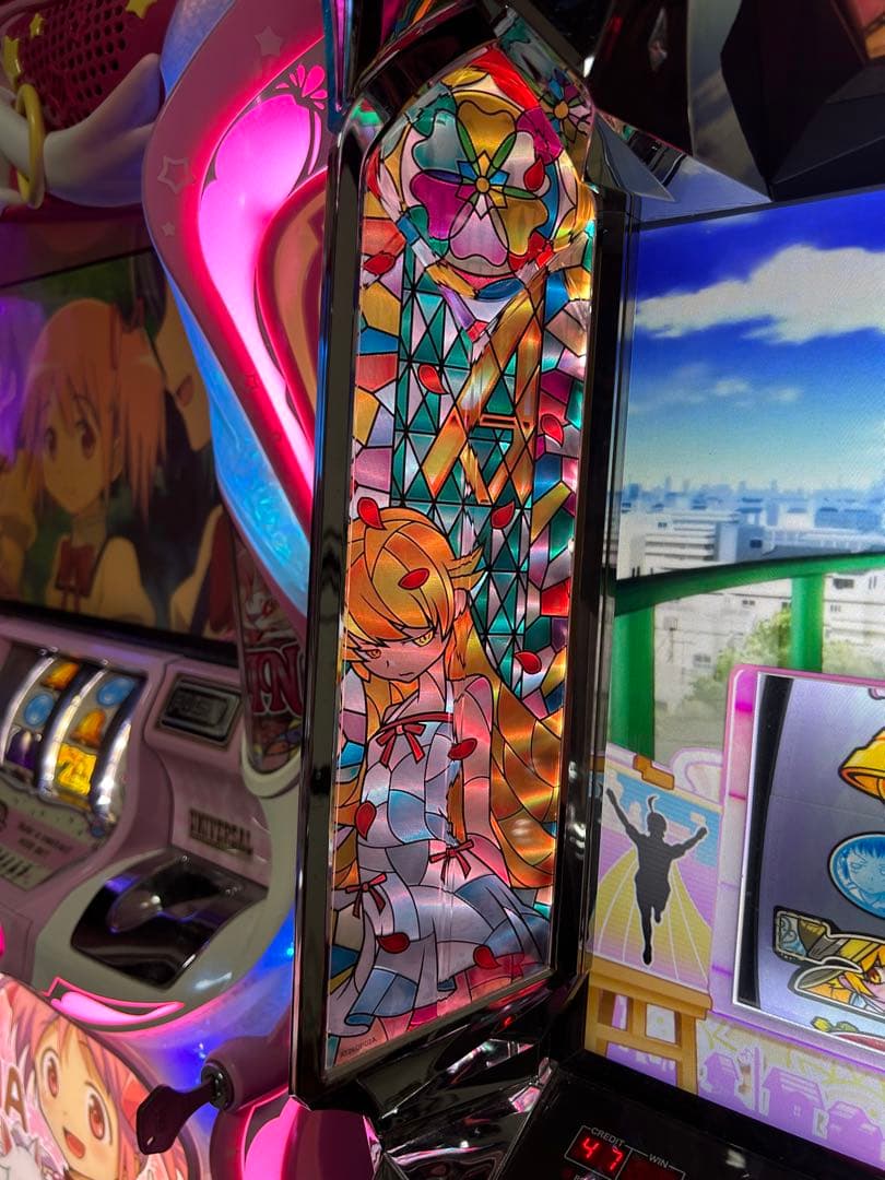 引き取り可能（群馬県）5号機パチスロ偽物語A実機、不要機付き