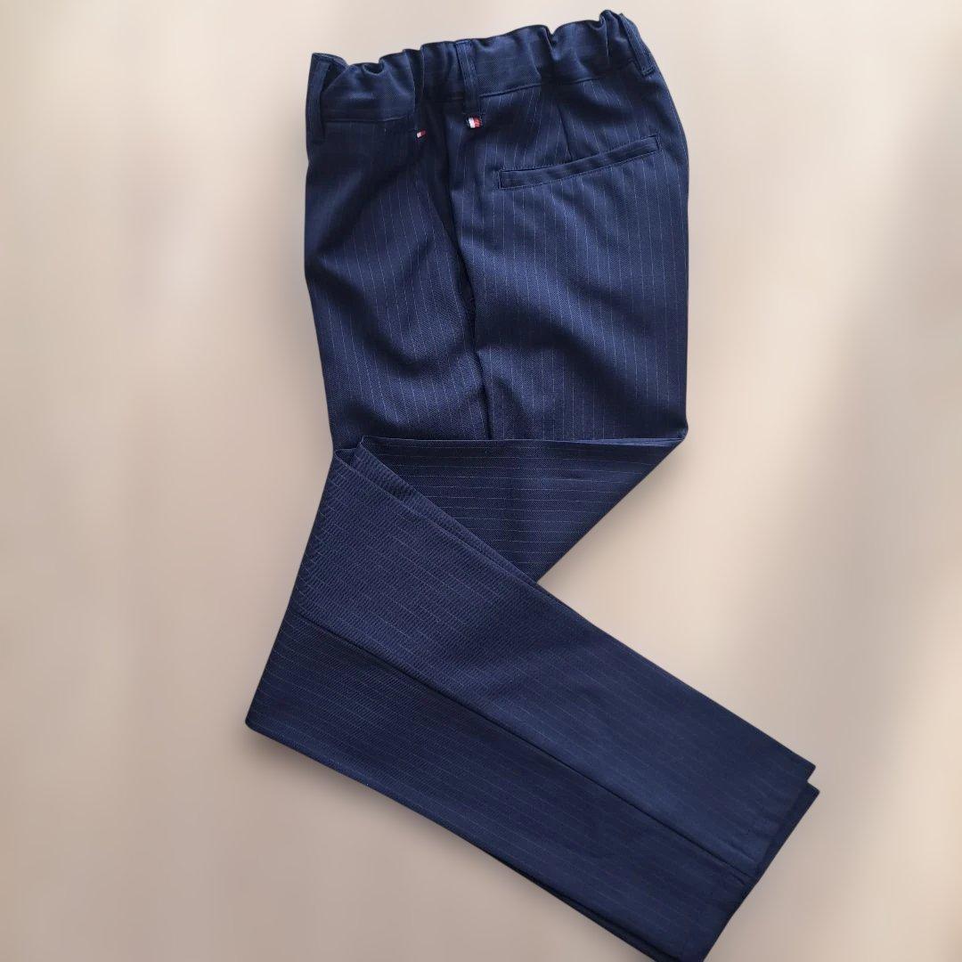 ネイビー ストライプ スーツセット