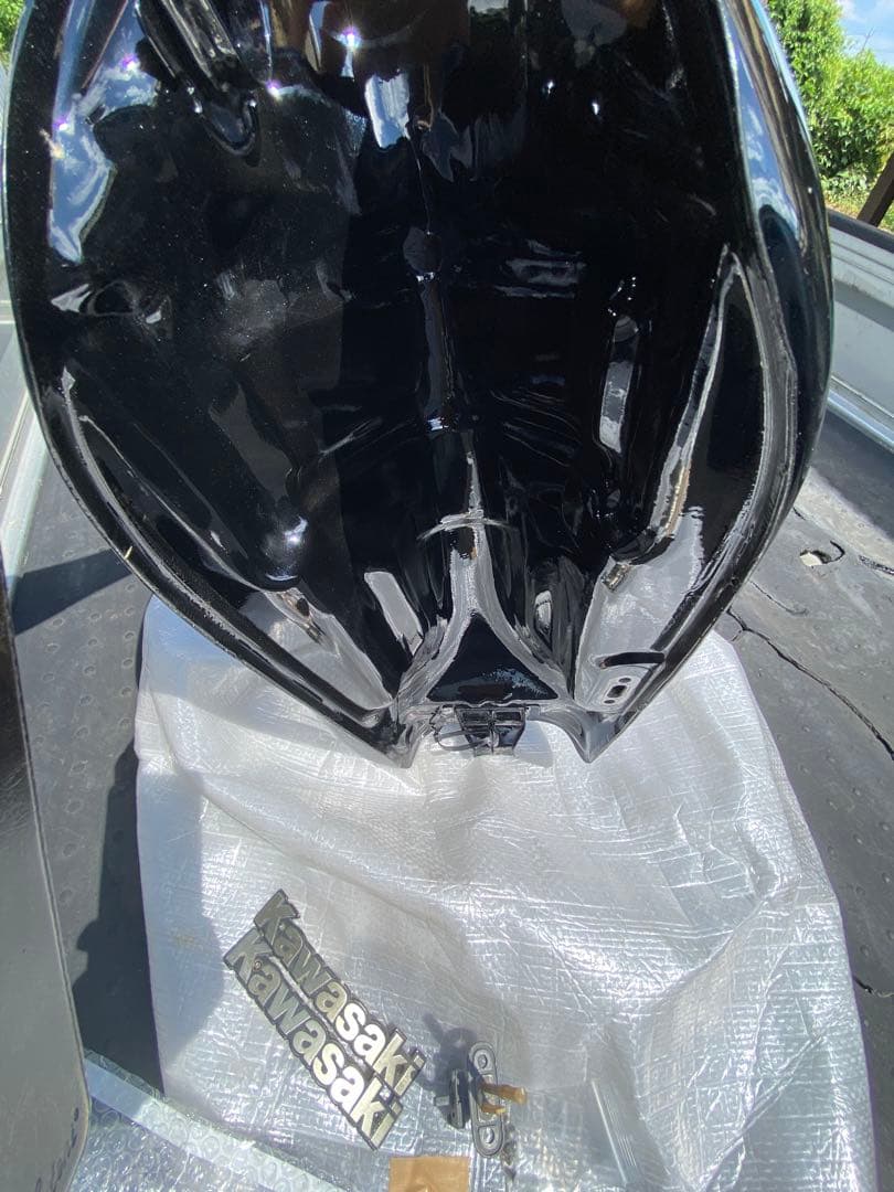 Z250LTD タンク　ブラック塗装済み