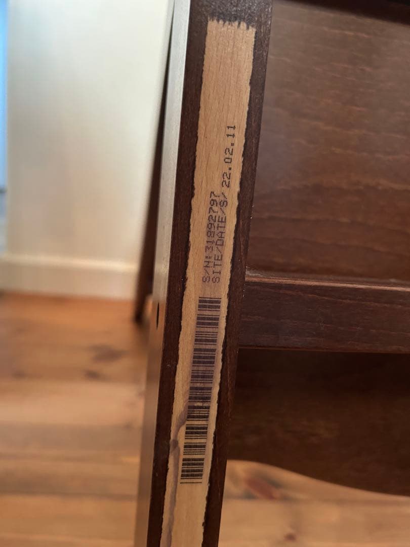 【美品】ストッケ トリップトラップ ウォールナット送料無料 匿名配送