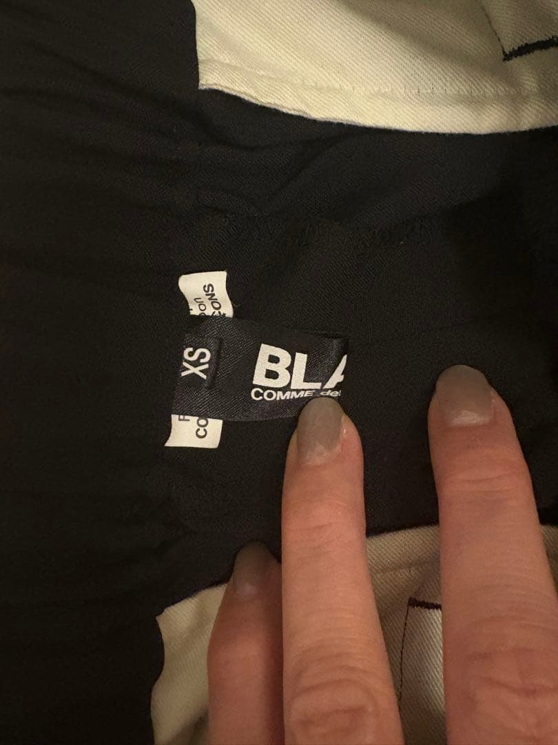 BLACK COMME des GARCONS サルエルパンツ