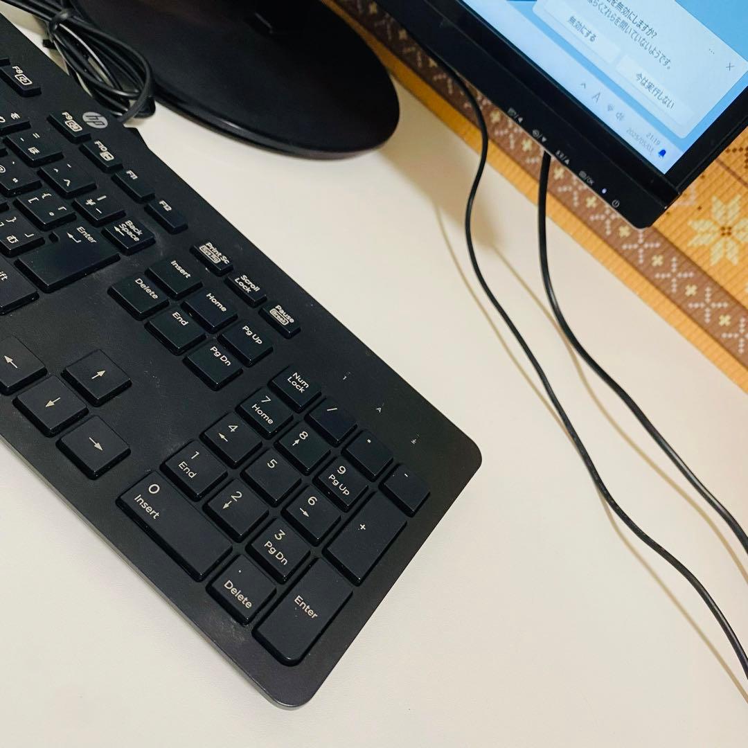 Y615 HPデスクトップSSDメモリ8G第8世代Windows11オフィス付き