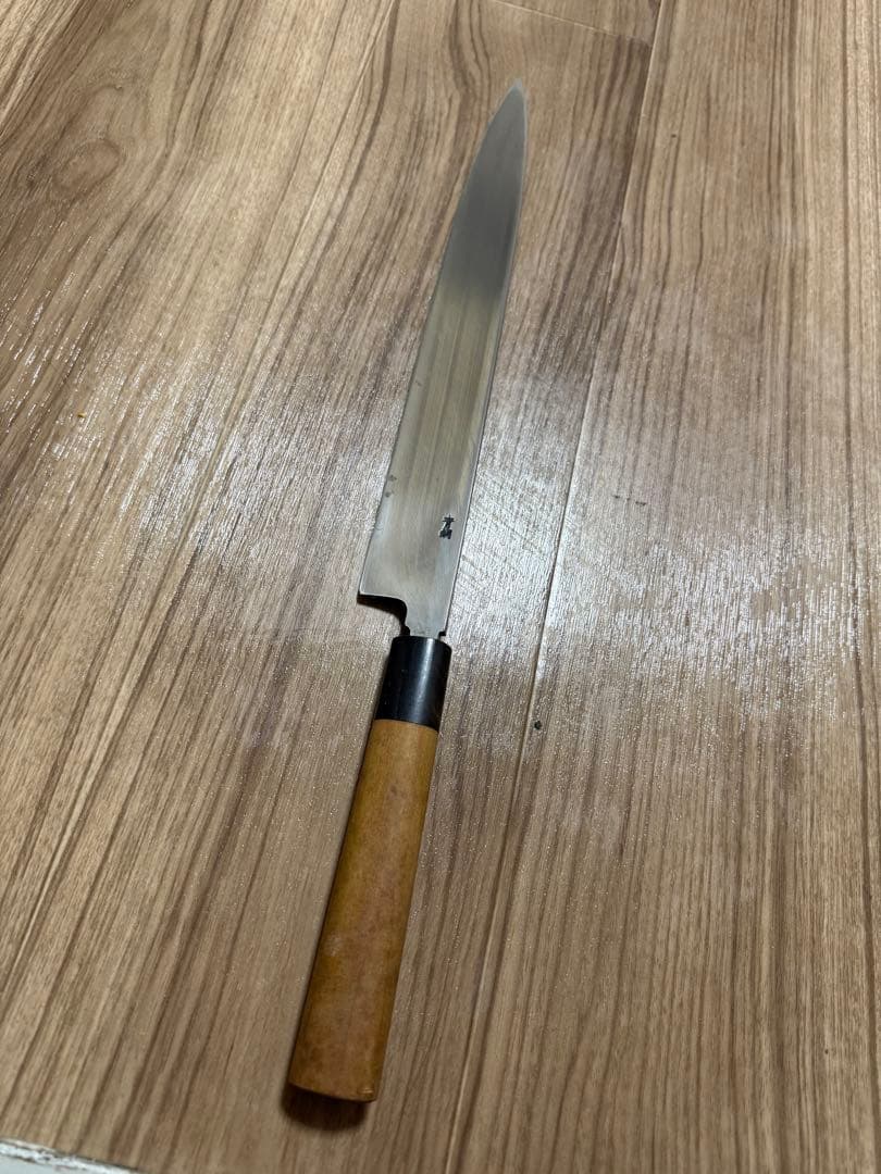 有次　青鋼　柳刃包丁　尺一