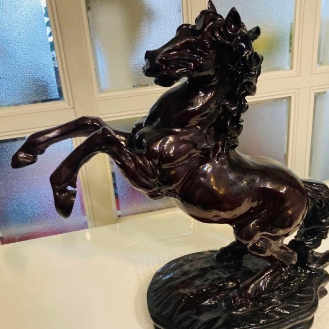 置物　跳ね馬　縁起　インテリア　大型
