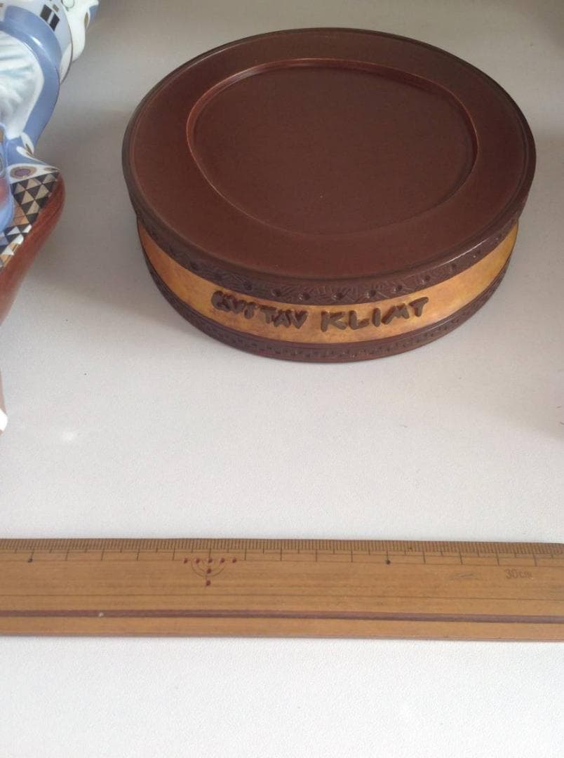 置物：Goebelグスタフ・クリムト『Die drei Lebensalter』