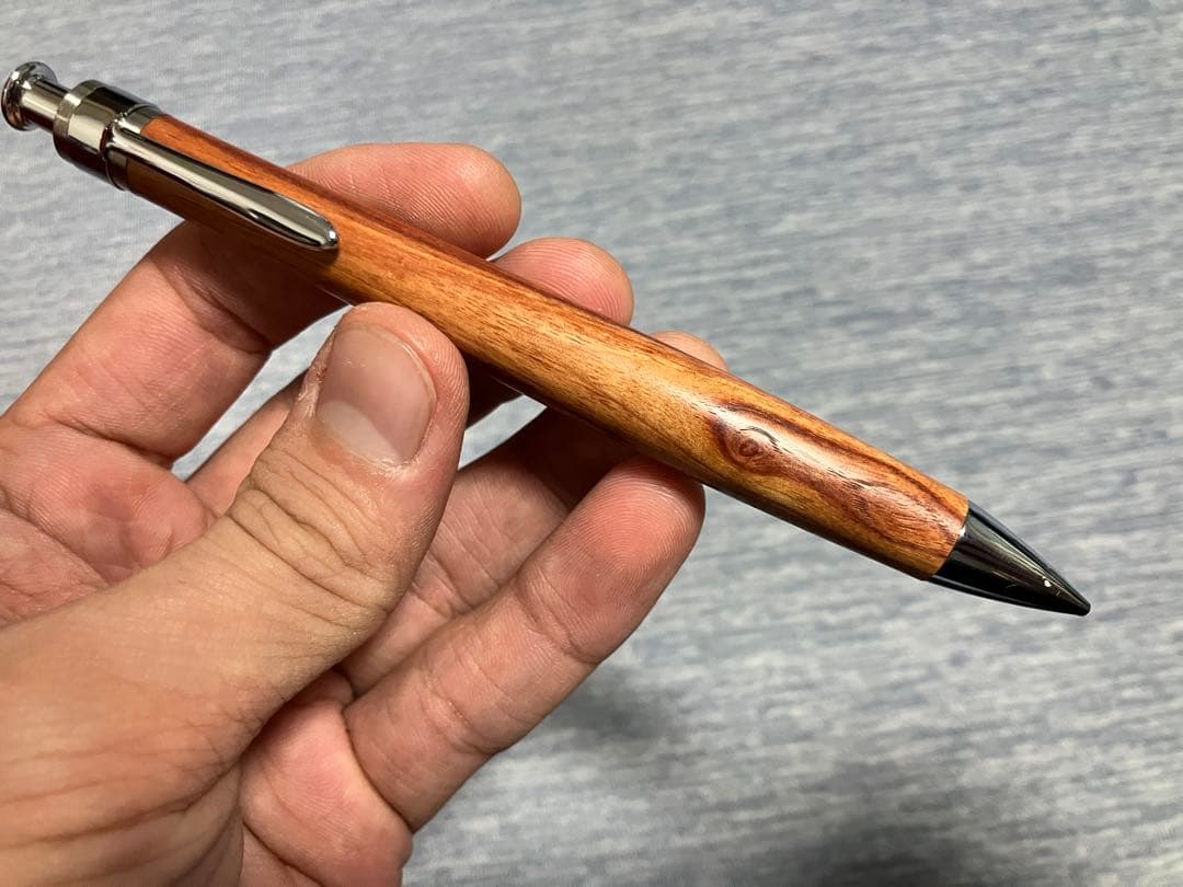 工房楔　ペンシル楔　チューリップウッド　真鍮モデル