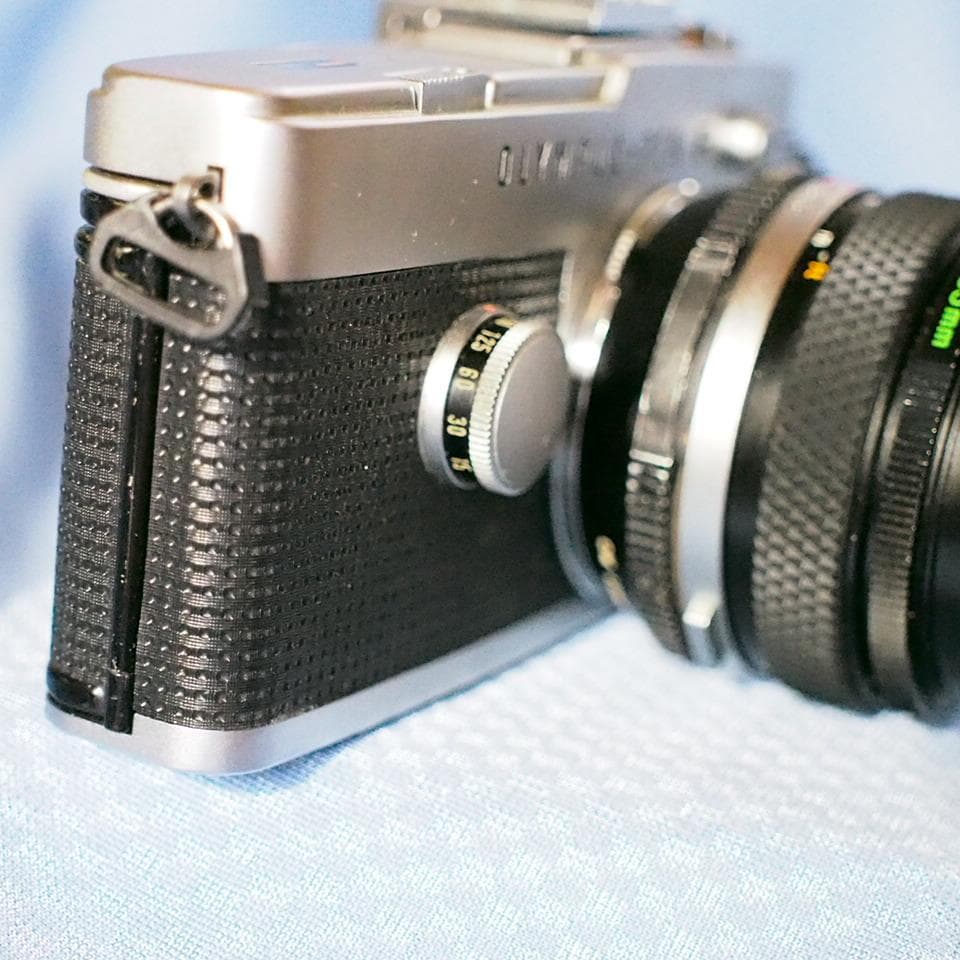 Olympus PEN FT OMアダプタ・銘レンズ4本セット