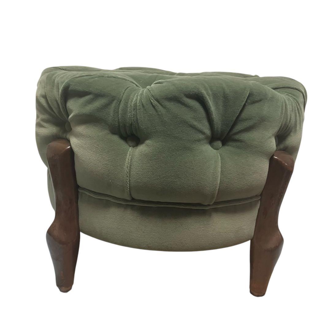 maruni マルニ家具オットマンスツール　猫脚ベルサイユGシリーズ　希少レトロ