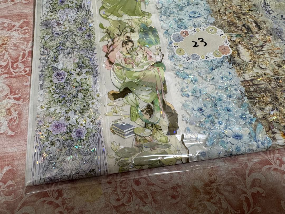 海外 PETテープ マスキングテープ 切り売りセット23