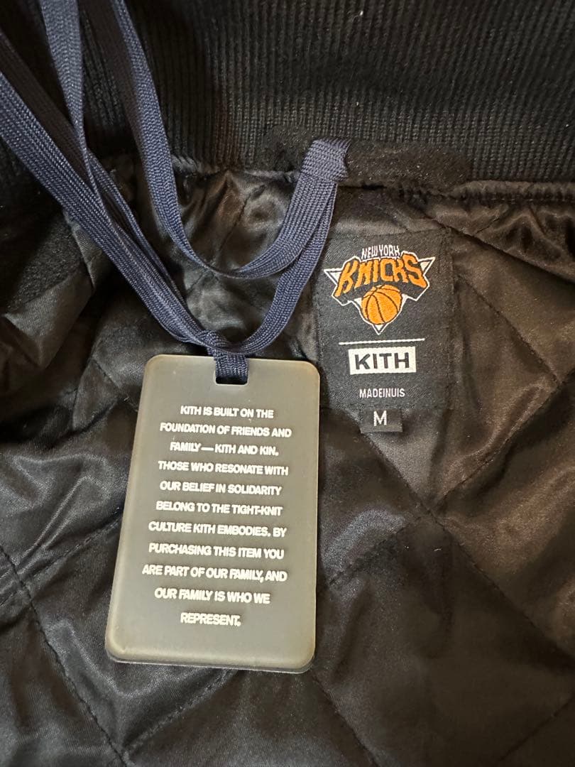 KITH knicksスタジャン versity jacket 10周年