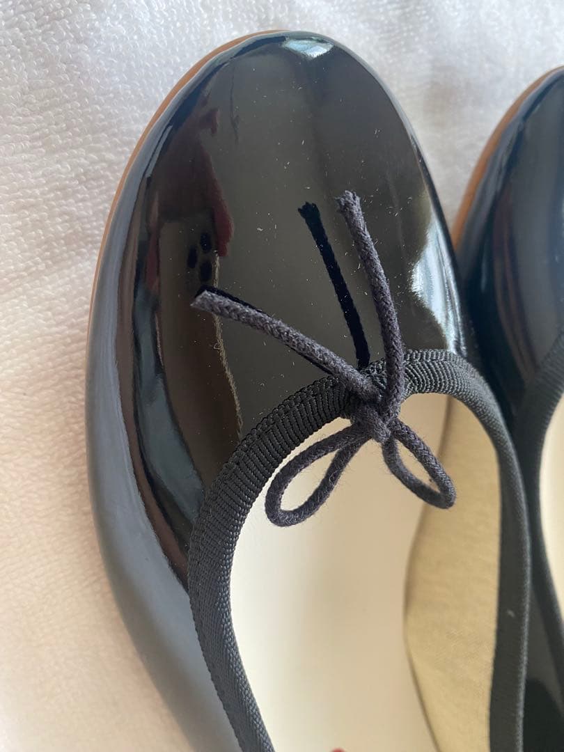 Repetto ブラック バレエシューズ