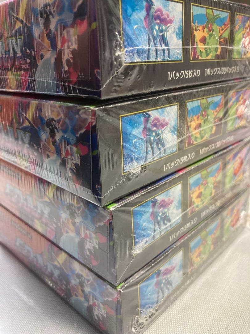ポケカ インフェルノX 4BOX シュリンク付き 新品未開封