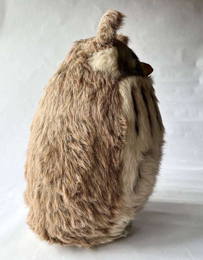 【希少】大型 | やまね工房 ミミズク ぬいぐるみ｜民芸工芸