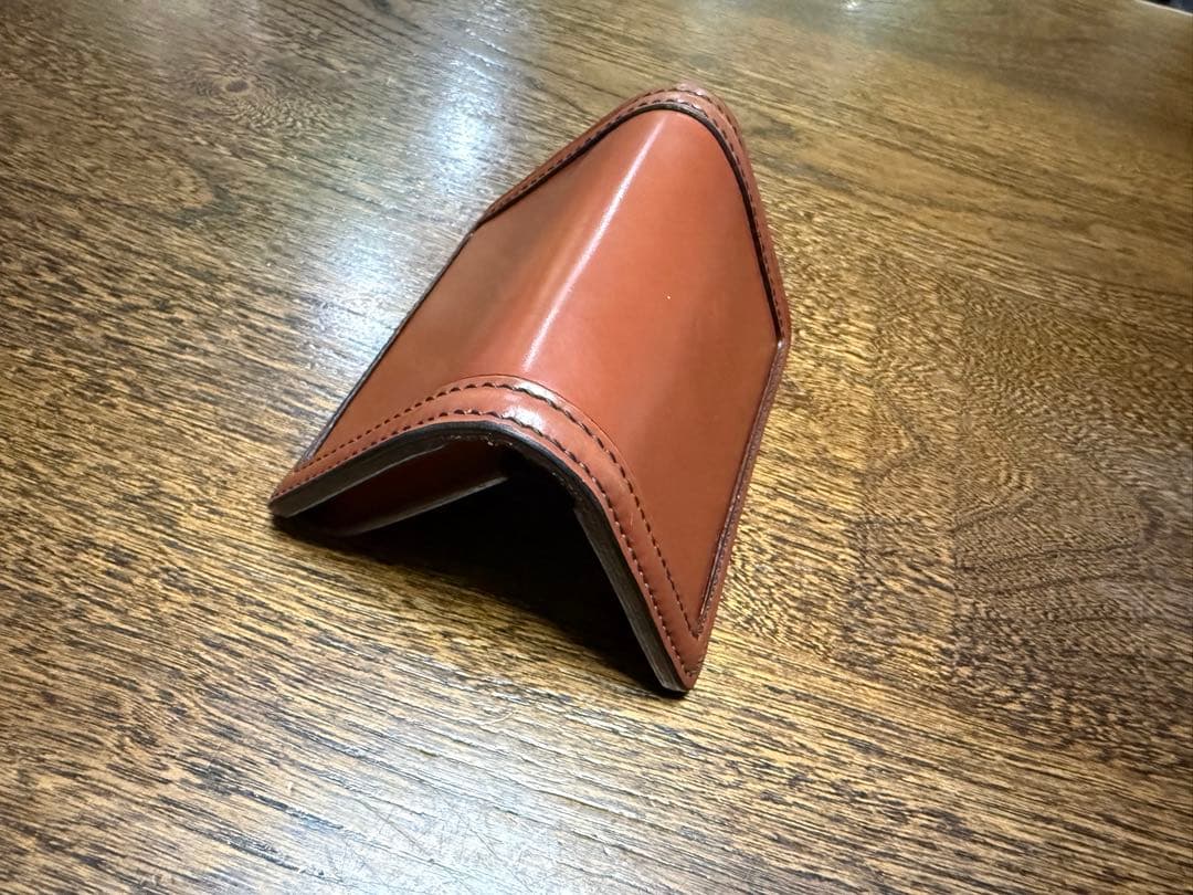 フラットヘッド　コードバン　名刺入れ