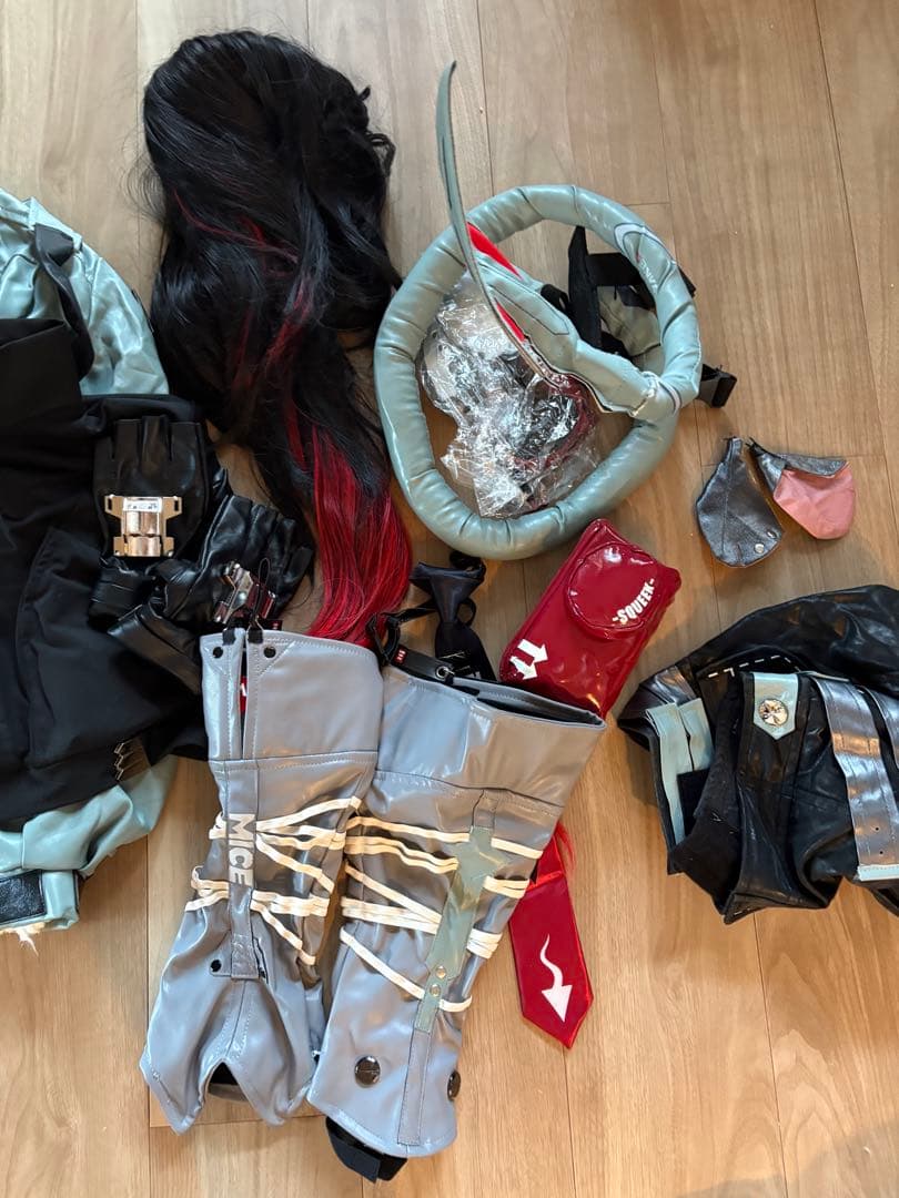 ジェーン・ドゥ/コスプレ衣装+ウィッグ+武器 ゼンゼロ