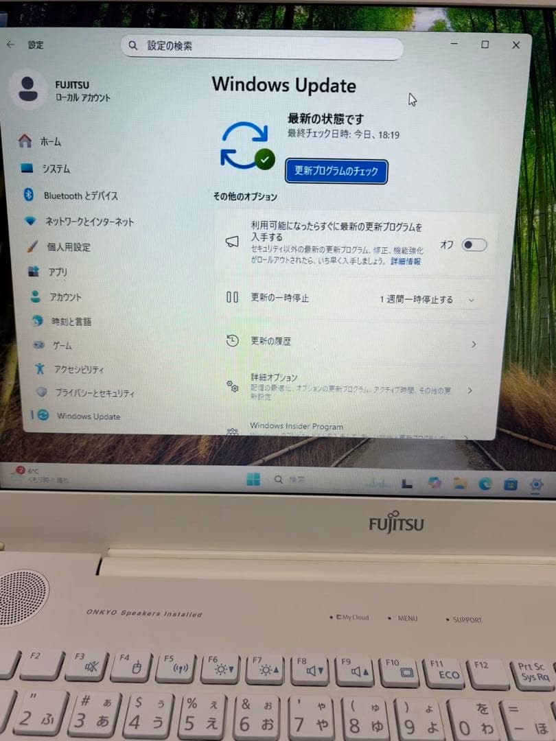 Windowsノート本体 FUJITSU FMVA50C2WP Core i7 7700HQ