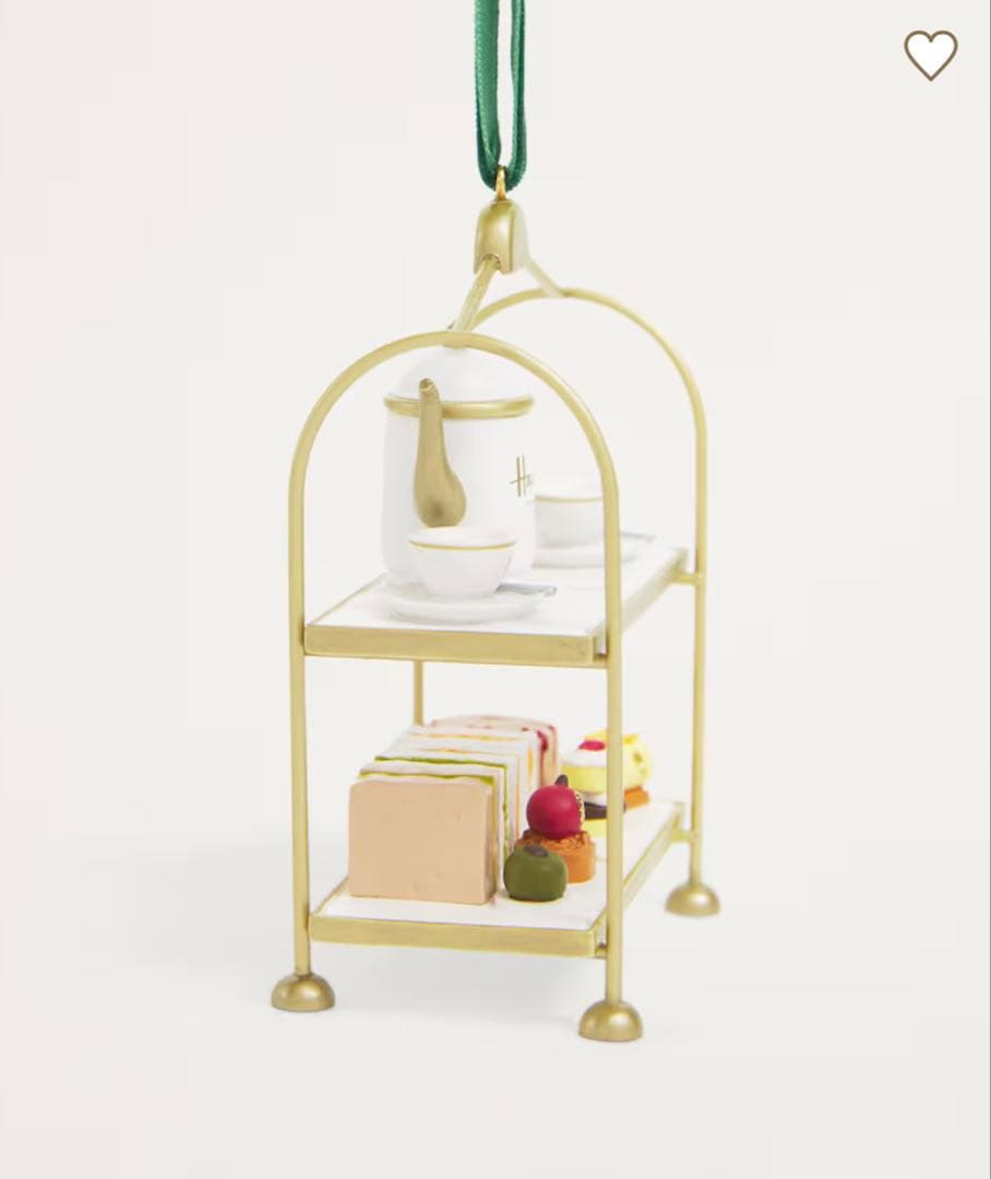 Harrods ハロッズ　アフタヌーンティースタンド　ツリー オーナメント