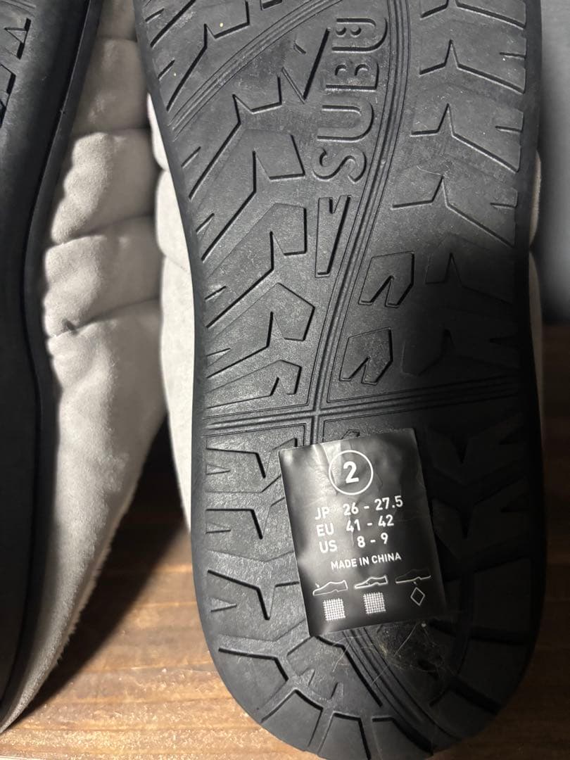 subu ビームス限定　フェイクスェード　未使用