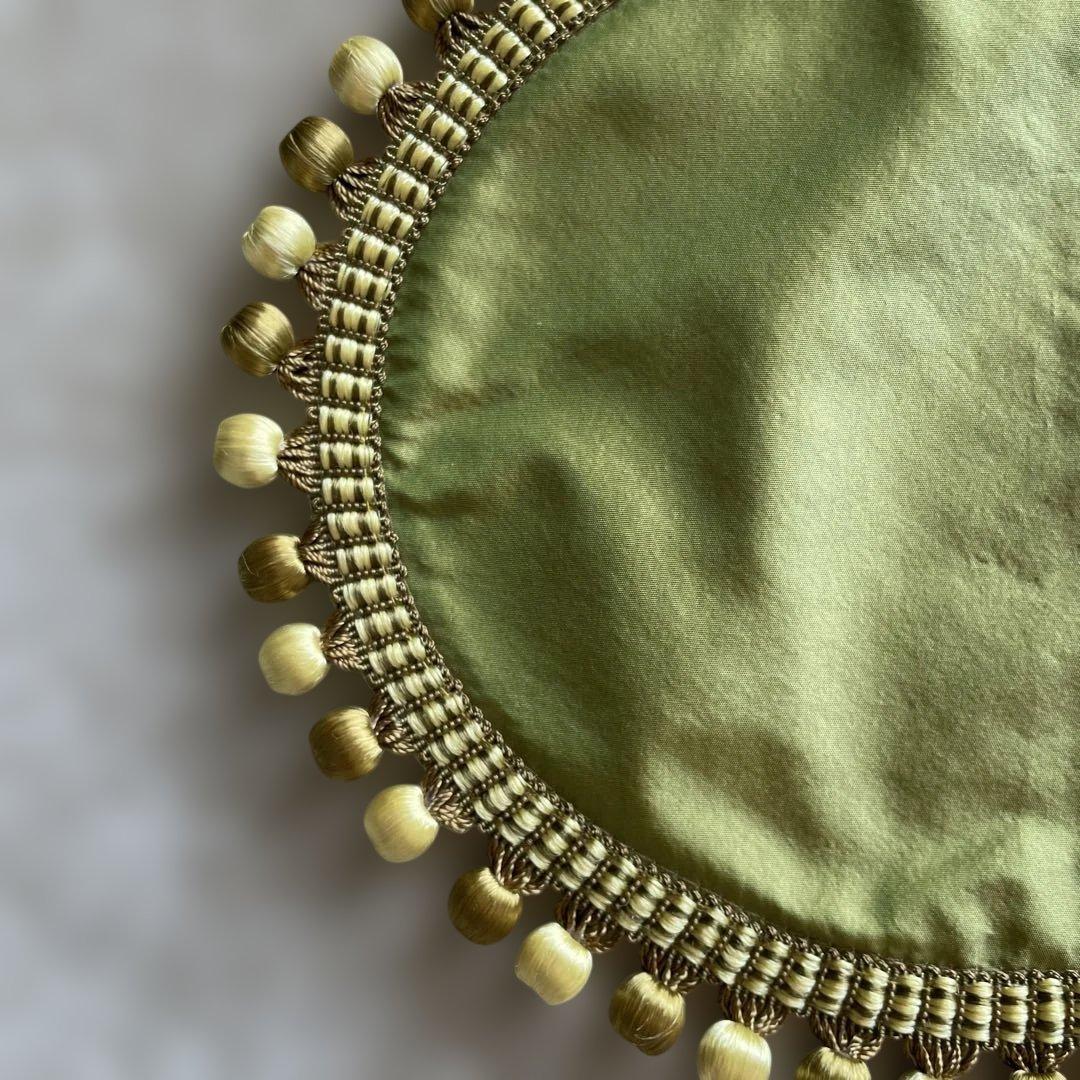 Sサイズ　ドイリー　Bona & Belle ビーズ付きマット