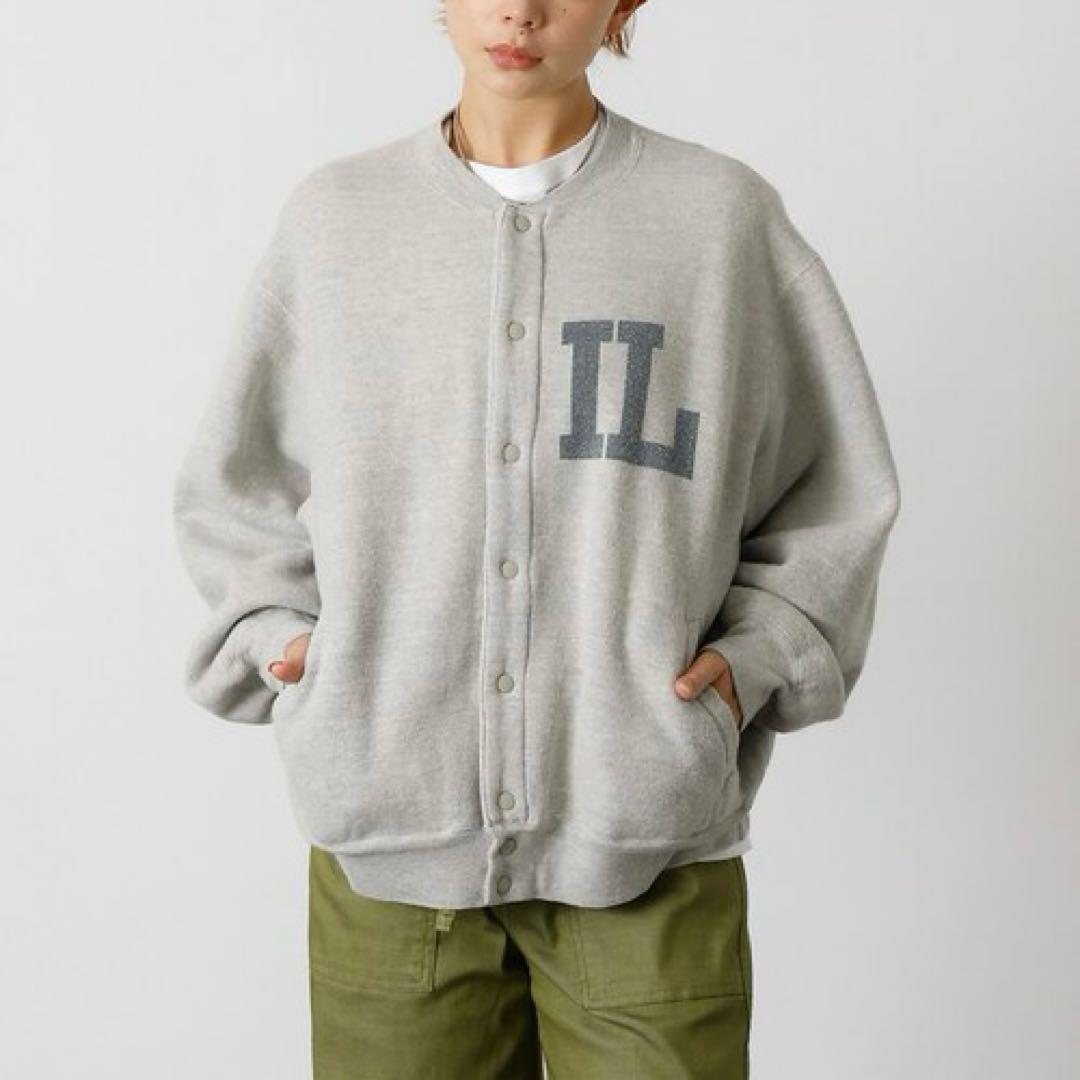 REMI RELIFE 別注 スウェット スタジャン レミレリーフ グレー