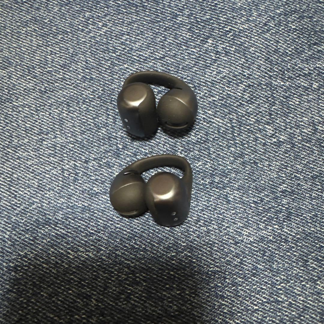 SHOKZ ワイヤレスイヤホン ブラック 充電ケース付き