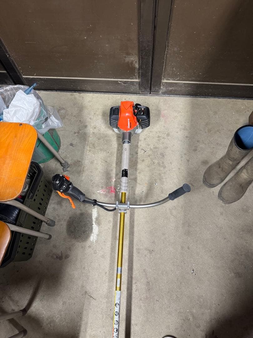 共立 刈払機 ジュラルミン ロング竿