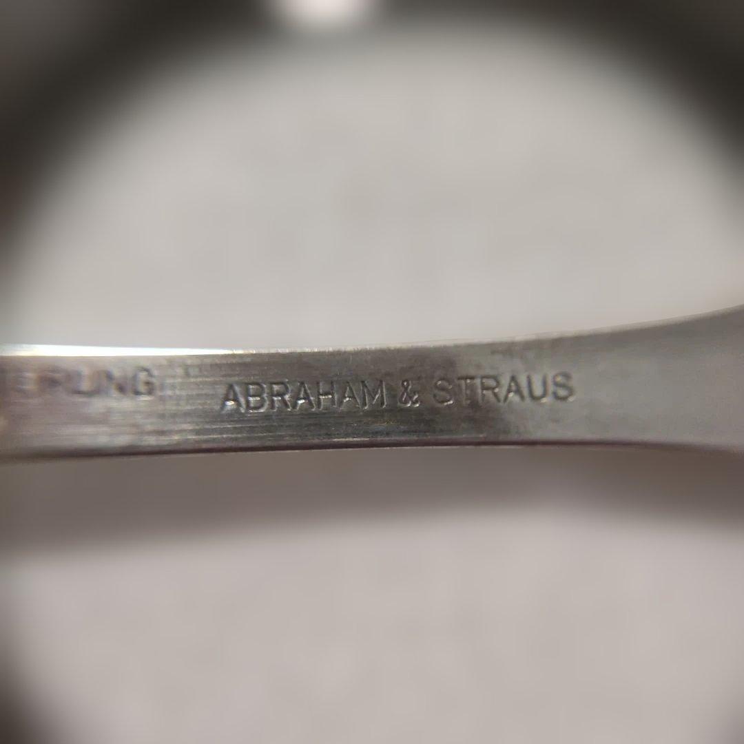 STERLING。銀製。シルバー製。スプーン。ノルウェー製。約9.4g。中古品。