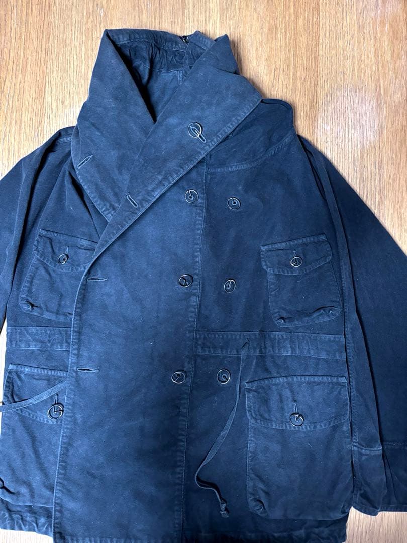 キャピタル　ブラック　リングモッズコート　サイズ1