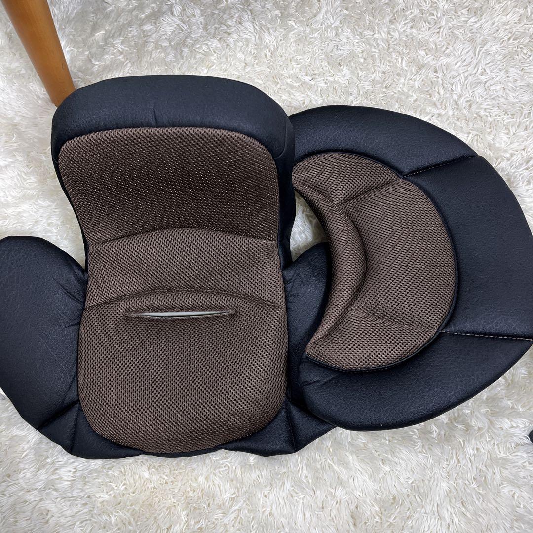 Combi コンビ ゼウスターンユーロ 回転式チャイルドシート 新生児〜ブラック