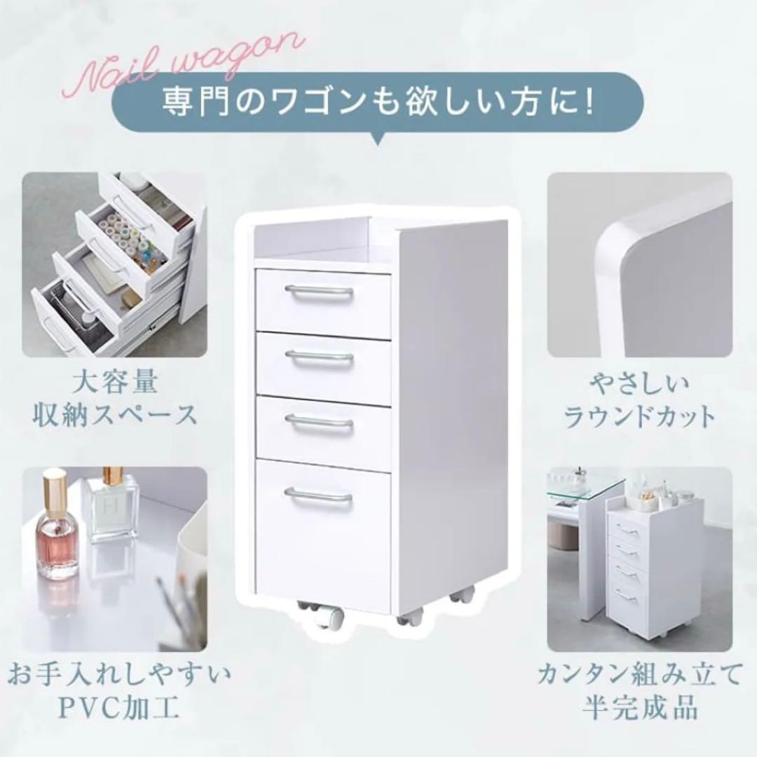 【送料込み】 LOWYA ネイルデスク