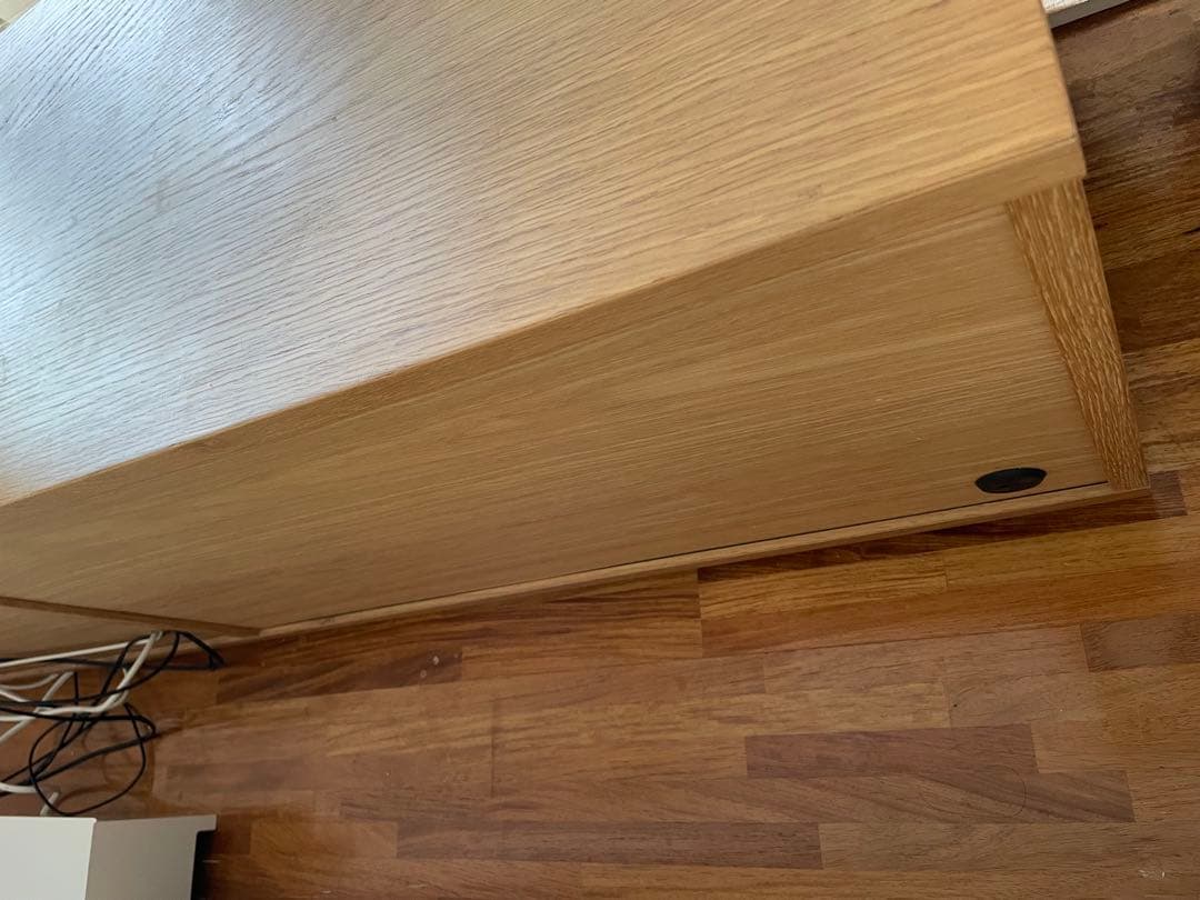 【廃盤商品】　無印良品　スタッキングキャビネット　オーク材