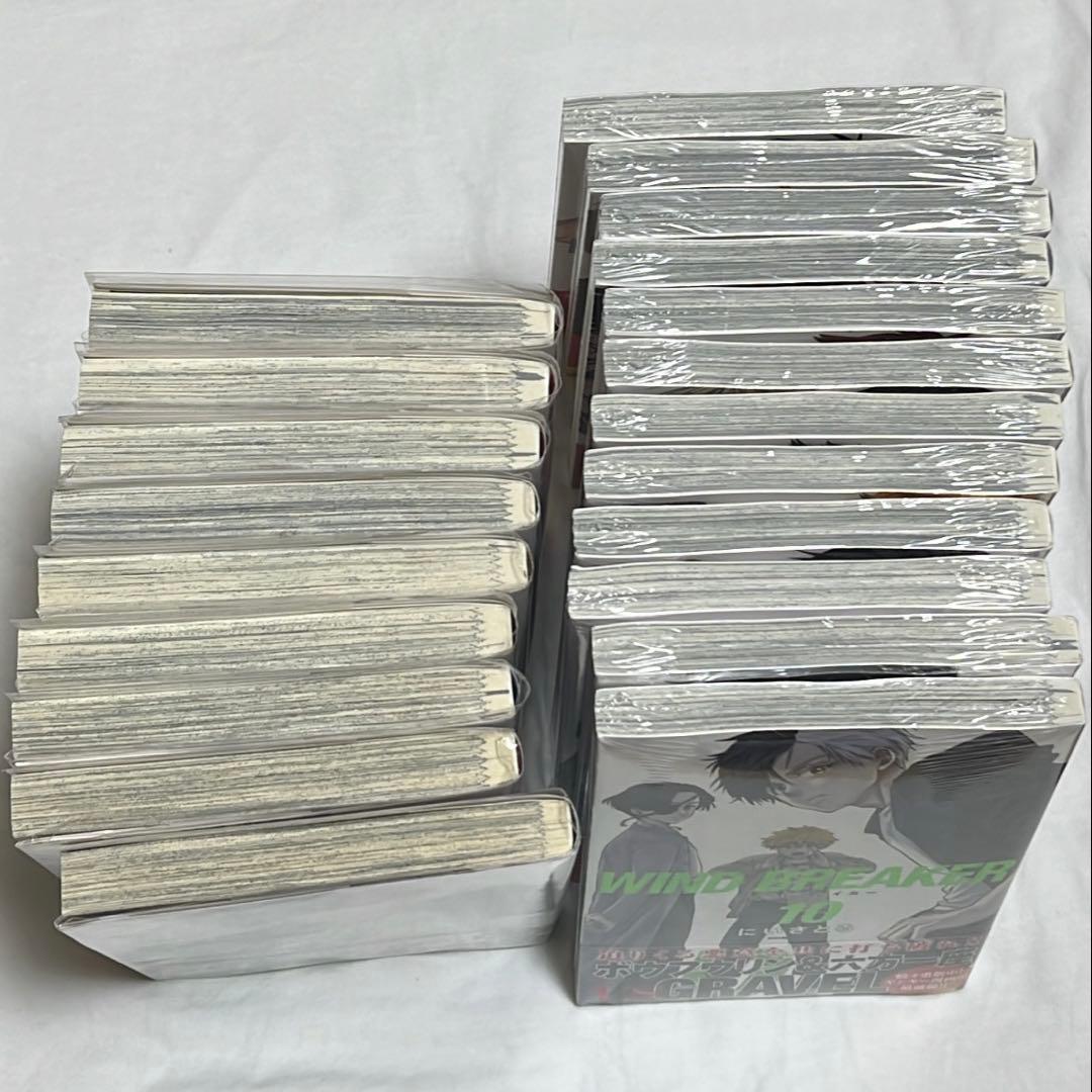 WIND BREAKER ウィンドブレイカー 全巻 1~21巻 初版 特典付き