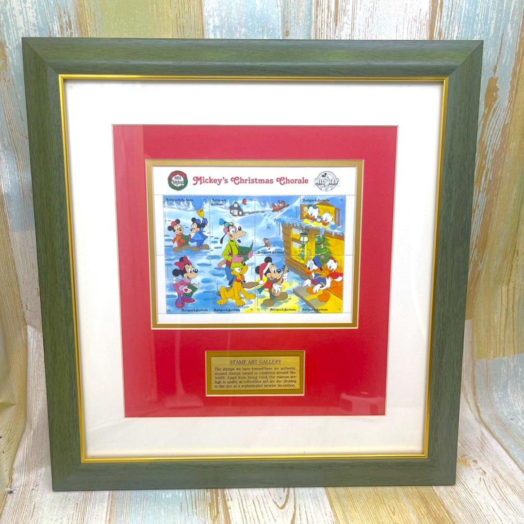 限定品 レア★ミッキーマウス ドナルド クリスマス ★スタンプアートギャラリー