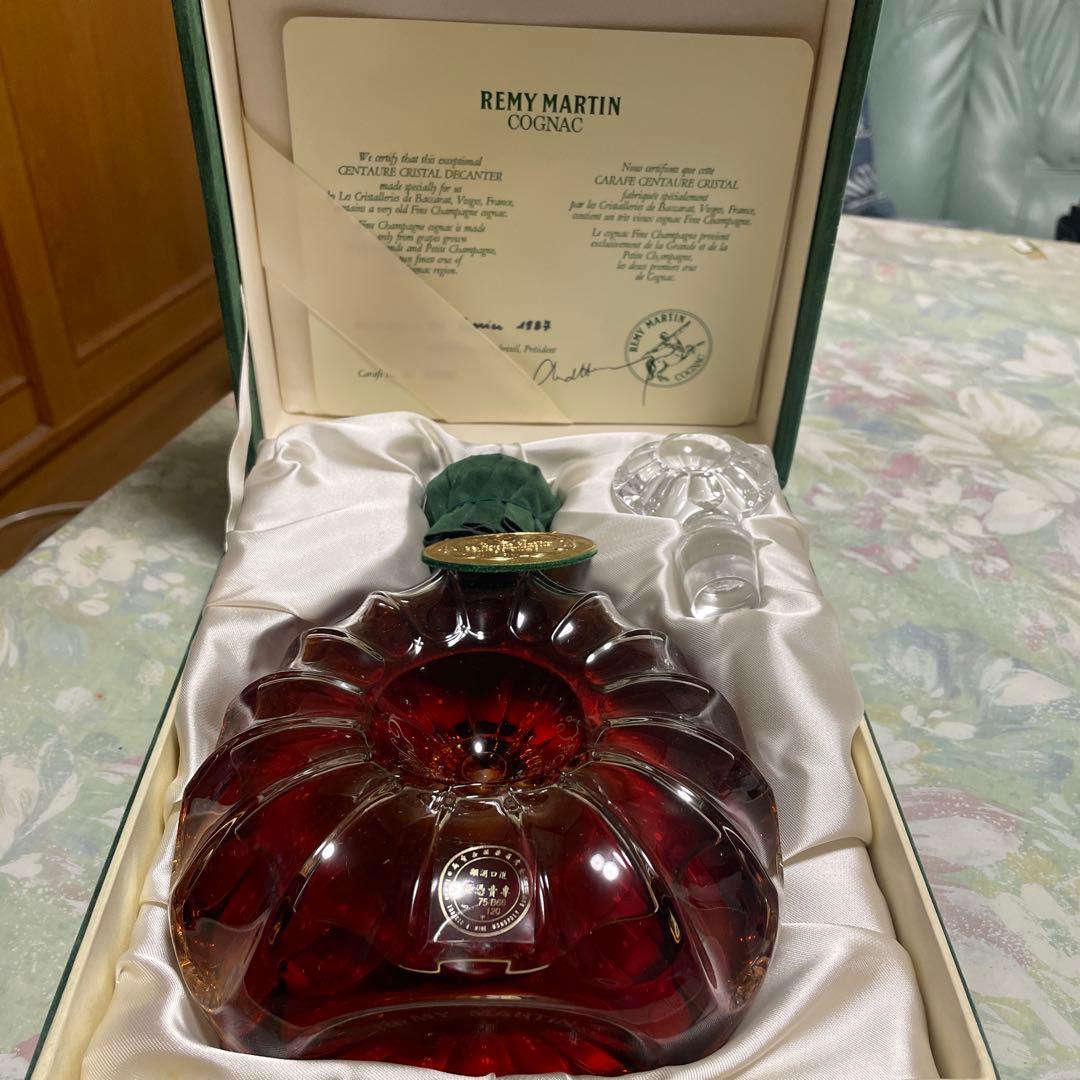 未開封REMY MARTIN レミーマルタン セントー クリスタル バカラボトル