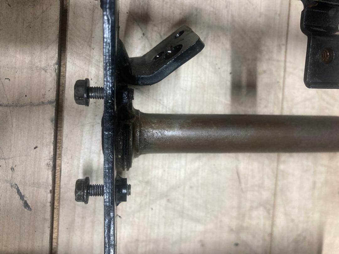 モンキー　ab27 ホンダ純正　フロントフォークASSY 5Lモンキー 黒