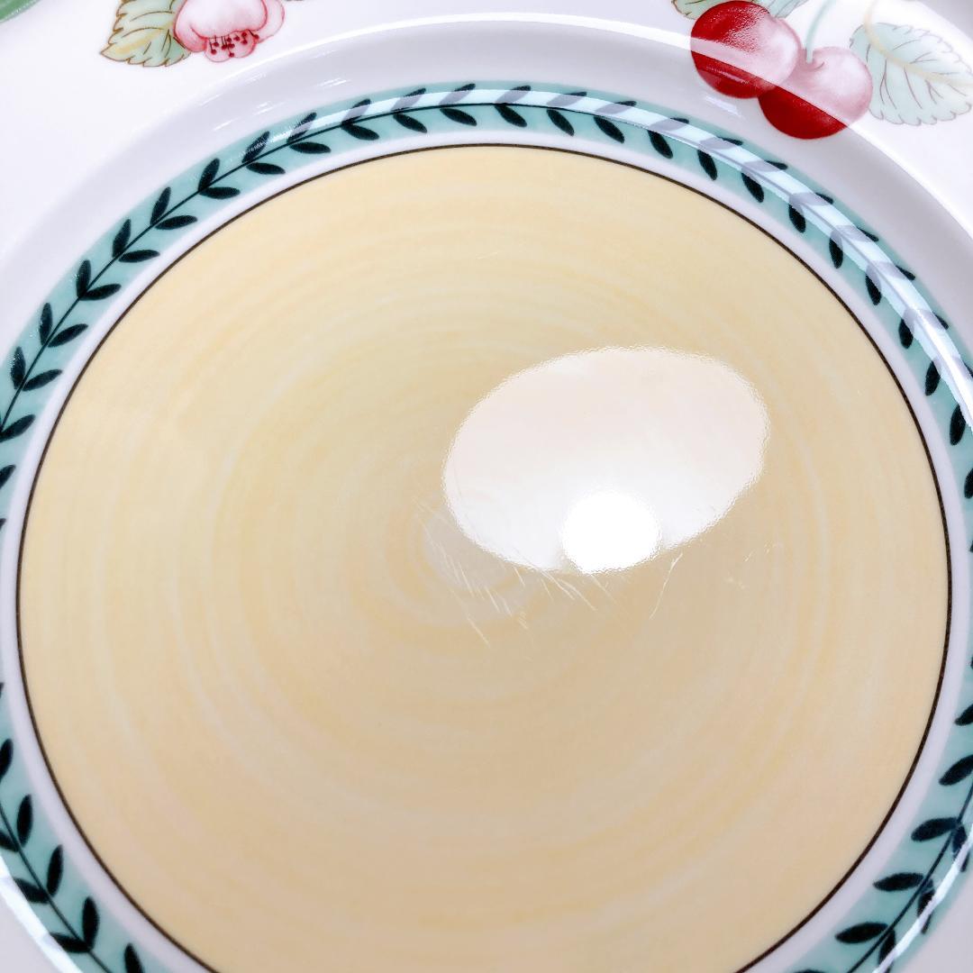 ビレロイ＆ボッホ フレンチガーデン 27㎝ プレート 4枚　|3823|