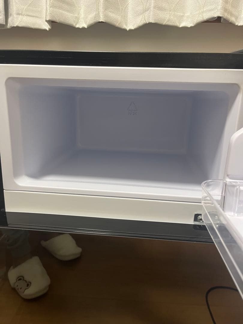 アイリスプラザ 冷凍冷蔵庫 81L ブラック PRC-B082DM-B 送料無料