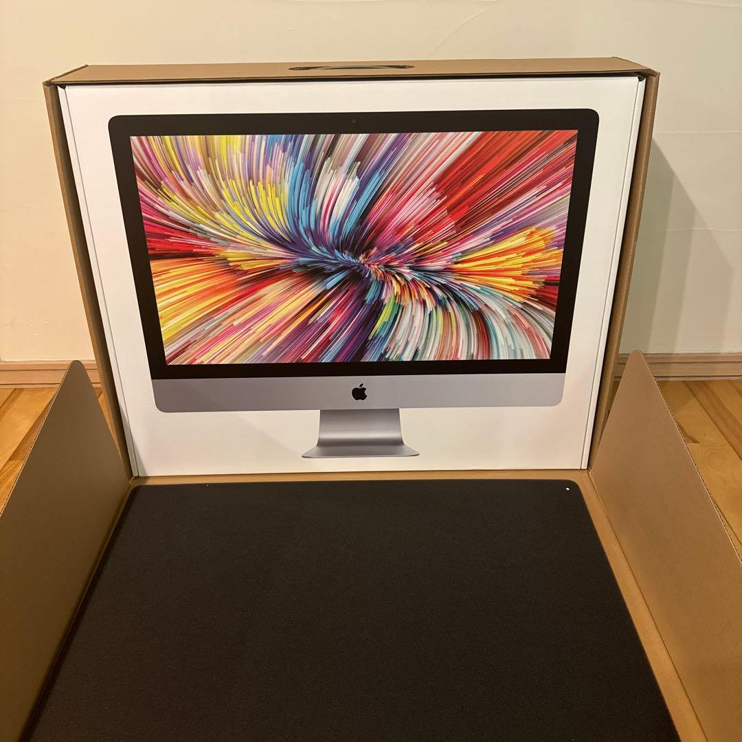 iMac 5K 2020 3.8GHz 8コア メモリ64GB 外箱と周辺機器