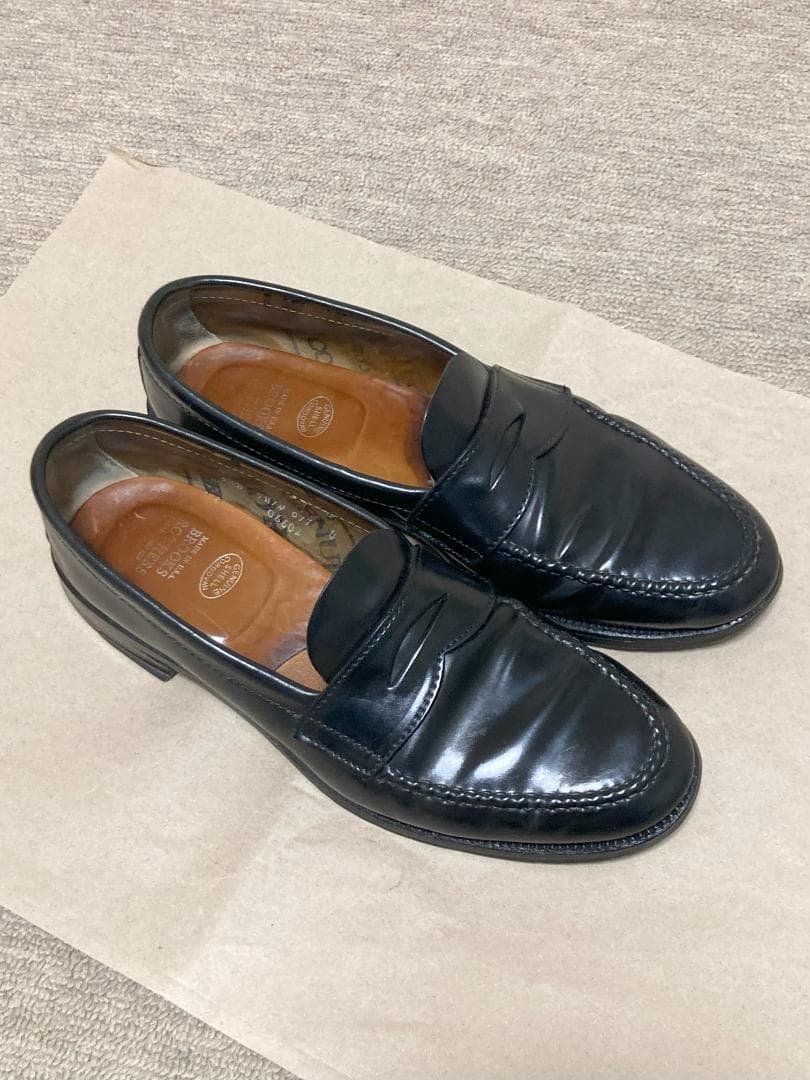 Brooks Brothers Alden アンラインド コードバン 9.5D
