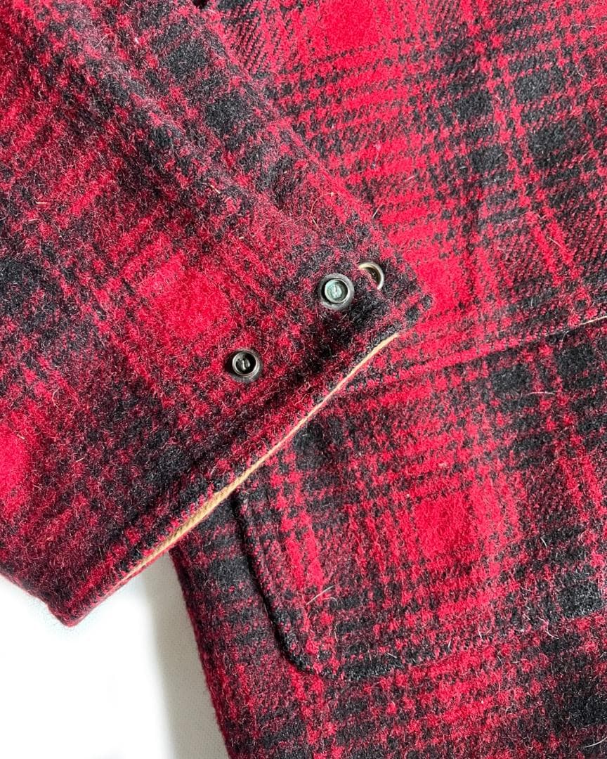 3*o様 90's USA WOOL RICH チェック ウール ジャケット